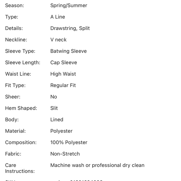 Summer split dress - Picture 5 of 5